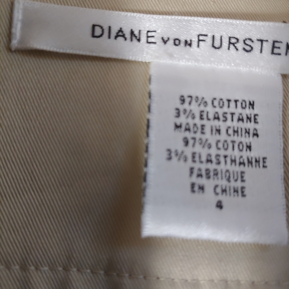 HOST'S PICK. NWOT Diane Von Furstenberg Women's Trench Coat US 4 - Picture 15 of 16